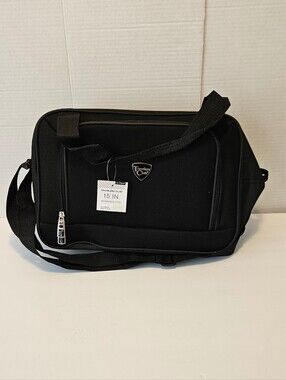 Travelers Club 15" Boarding Tote - Black - NWT